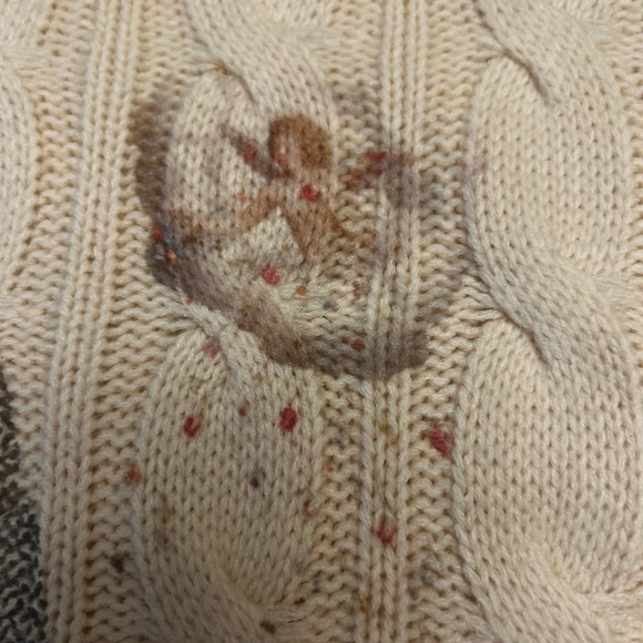 Angels Hand Printed Cable Knit Vest - Picture 6 of 14